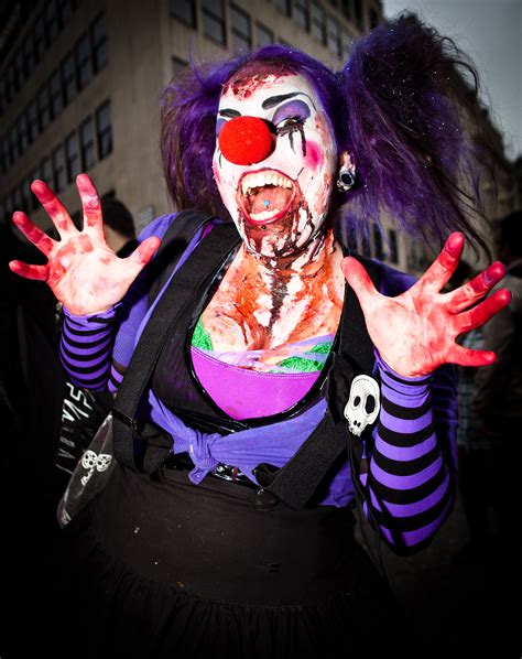 A Real Life Halloween Nightmare For France Evil Marauding Clowns On