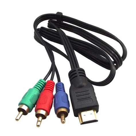 Buy 1 In 3 Out Audio Video Converter Component Av