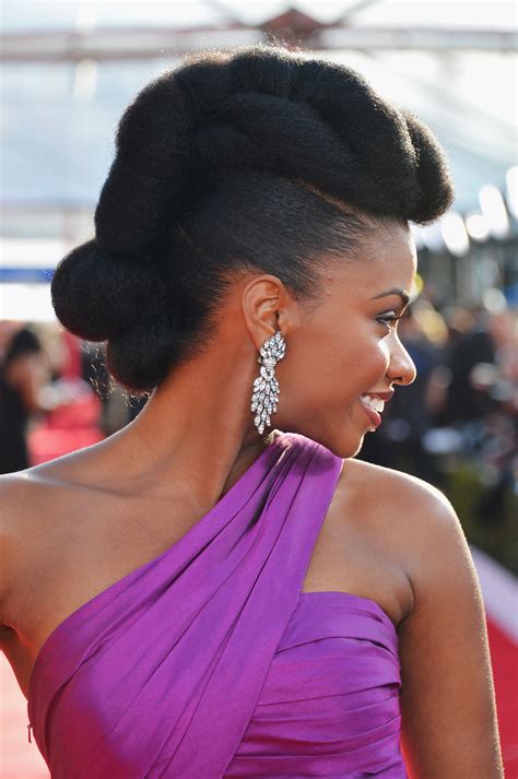 Visit a black hair specialist to get an afro hairdo shaped. Relax the Iron: Ways to create Red-Carpet hair without ...