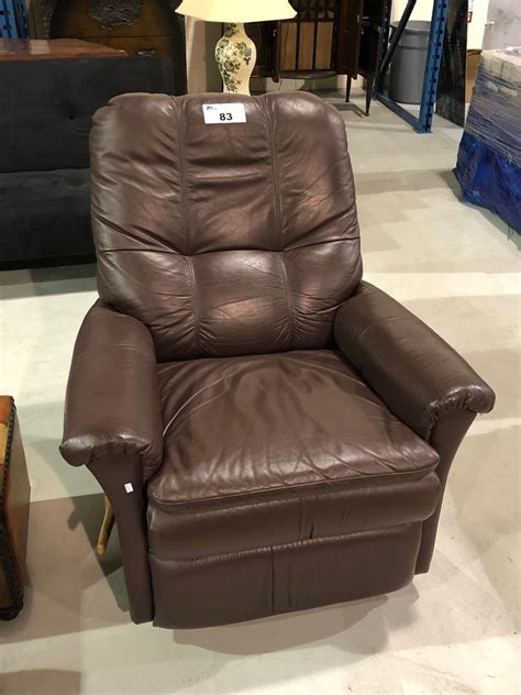 Lazy Boy Leather Rocking Recliner Able Auctions