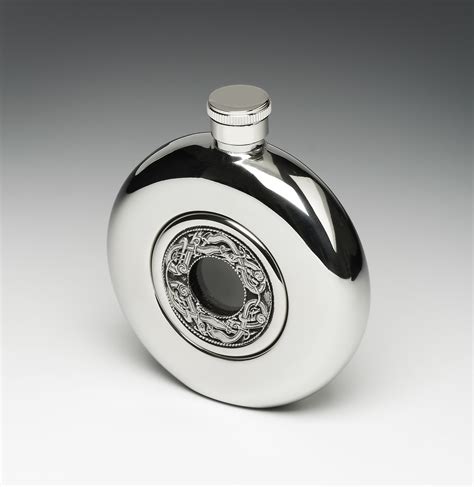 Pewter Whiskey Flask Molly Gallivans