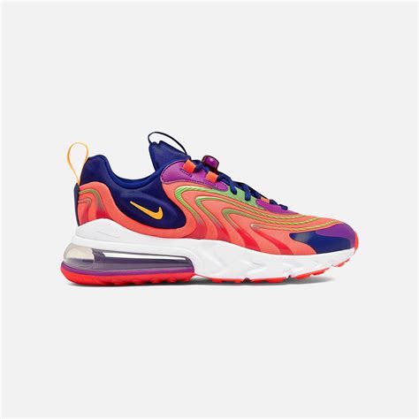 Nike Air Max 270 React Eng Men Laser Crimson Laser Orange Graffitishop Spectrum