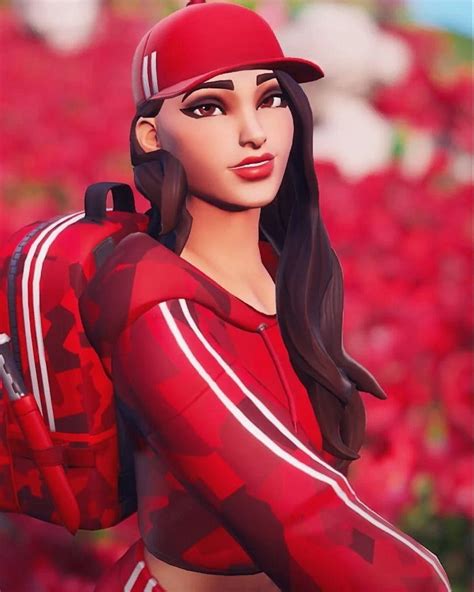 Download Fortnite Pfp Ruby Game Outfit Wallpaper Wallpapers Com