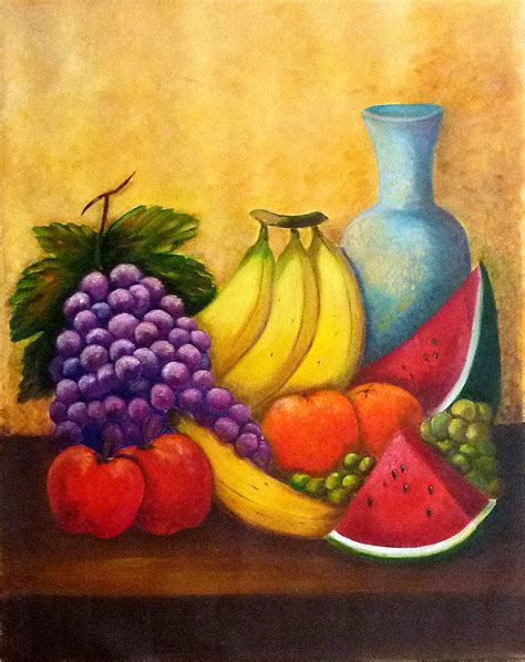 Cecilia Mata Pinturas ¡¡ Serie Bodegones De Frutas Oleo2011