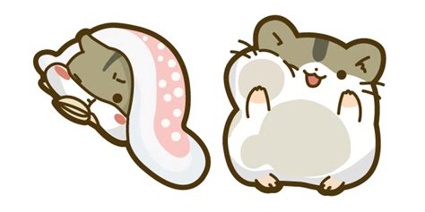 Cute Hamster Smiles Cursor Custom Cursor