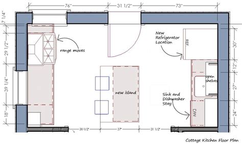 18 Beautiful Small Kitchen Floor Plan Jhmrad