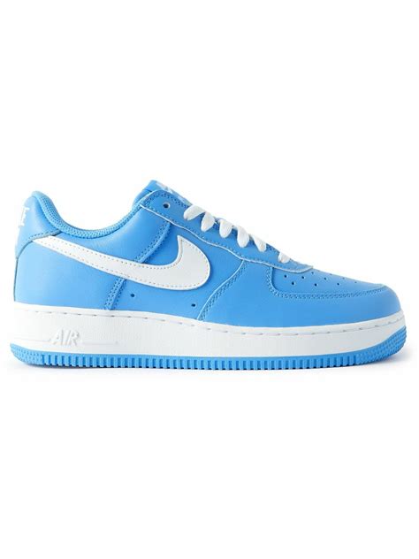 Nike Air Force 1 Low Leather Sneakers Blue Nike