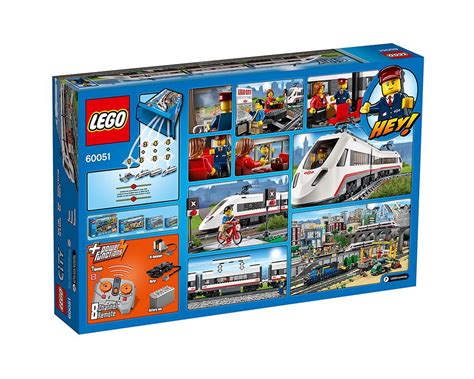 Lego Set 60051 1 High Speed Passenger Train 2014 Town City Trains