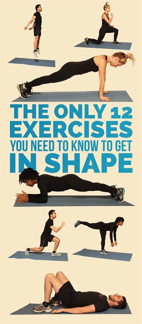 Some of the best, in fact, since they involve both muscular and cardiovascular conditioning. 12 Exercises Guaranteed To Get You In Shape (16 pics)