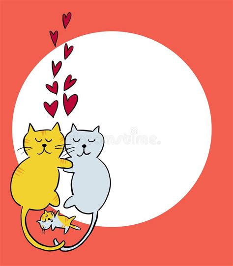 I Love My Cats Stock Vector Illustration Of Calligraphy 138128354