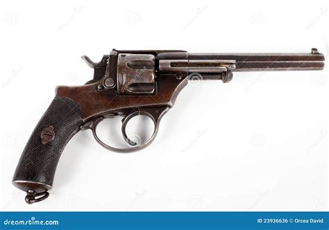 Old Pistol Stock Photo Image Of Crime Firearm Grip 23936636
