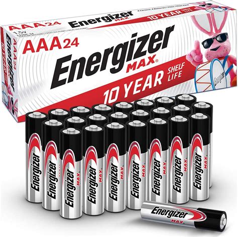 Energizer Aaa Batteries Triple A Battery Max Alkaline 48 Count
