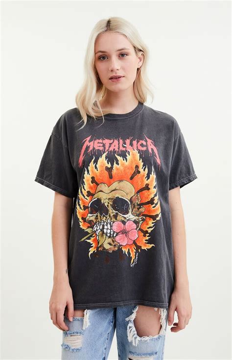 Metallica Festival T Shirt At Festival T Shirts Edgy