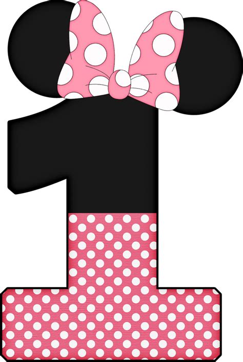 Download High Quality Minnie Mouse Clipart 1st Birthday Transparent Png