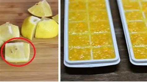 Voici pourquoi vous devez commencer à congeler les citrons