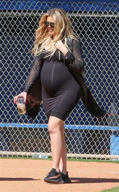 Así Han Sido Las últimas Semanas Del Embarazo De Khloé Kardashian E News