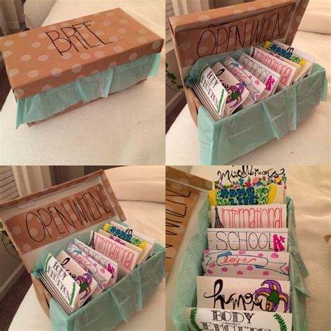 Open When Letters For Long Distance Friendship Creative Diy Gifts