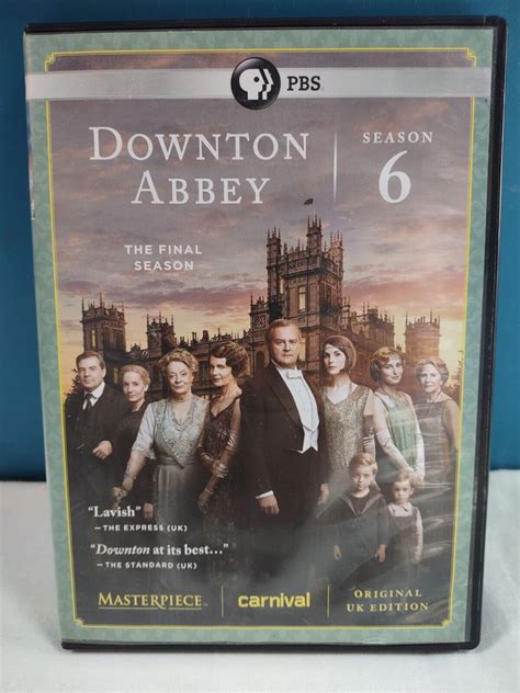 Downton Abbey Complete Series Blu Ray Dvd Collection Uk Edition Pbs