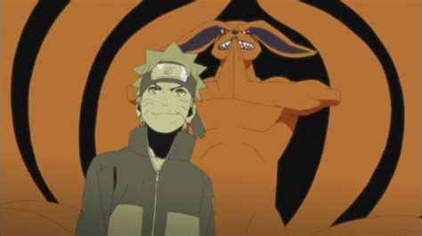 Naruto And Kurama Happy To See Minato And His Kurama Kakashi Naruto