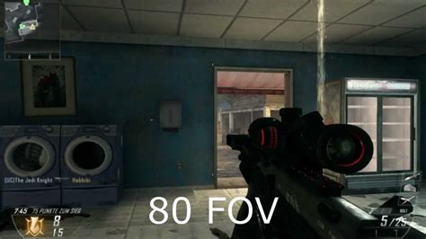 Call Of Duty Black Ops 2 How To Change Fov Field Of View Pc Youtube