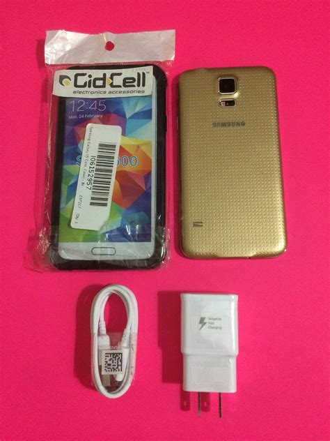 Samsung Galaxy S5 G900t 16gb Unlocked Gsm Phone W 16mp Camera Copper