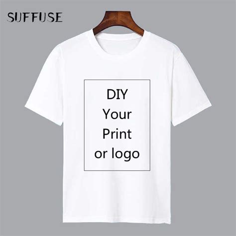 Buy Customized Print T Shirt For Men Diy Your Like