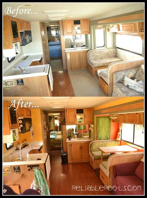 Whoever said you can't teach an old rv﻿ new tricks obviously didn't know this particular 1994 camper﻿—or its owners. RV remodel before and after #RV #RVremodel #before #after ...