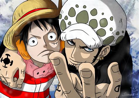 Trafalgar Law P Anime One Piece Monkey D Luffy Hd Wallpaper