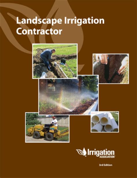Landscape Irrigation Contractor 3rd Edition