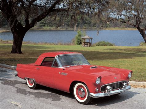 Car Of The Week 1955 Ford Thunderbird Old Cars Weekly