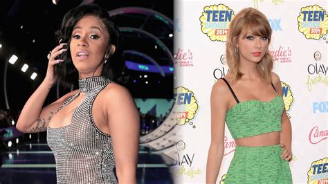 Rapper Cardi B Throws Shade At Taylor Swift Now That Shes 1 On The