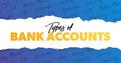 4 Different Types Of Bank Accounts Explained