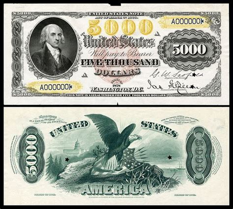 Large Denominations Of United States Currency Wikipedia Banknotes