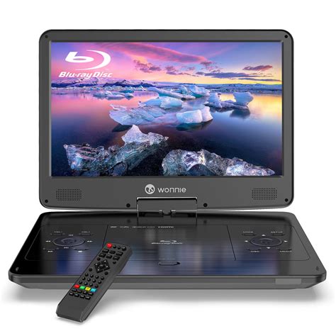 Wonnie 169inch Blu Ray Dvd Player Portable Dvd Player With 141
