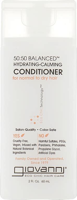 Giovanni Eco Chic Hair Care Conditioner Balanced Hydrating Calming Кондиционер купить по