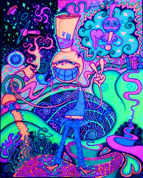 Trippy Stoner Pictures To Draw