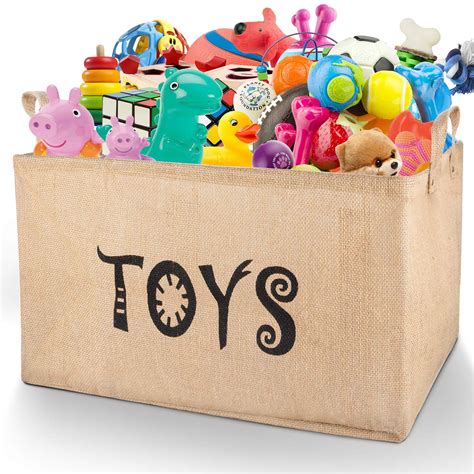 Plastic Kids Childrens Clothes Toy Storage Box Tub Room Tidy Bucket Bin