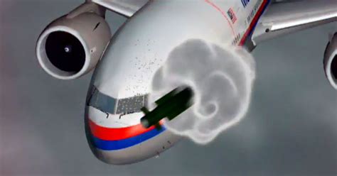 Mh17 Crash Report Terrifying Reconstruction Footage Shows Moment Doomed Plane Was Hit By