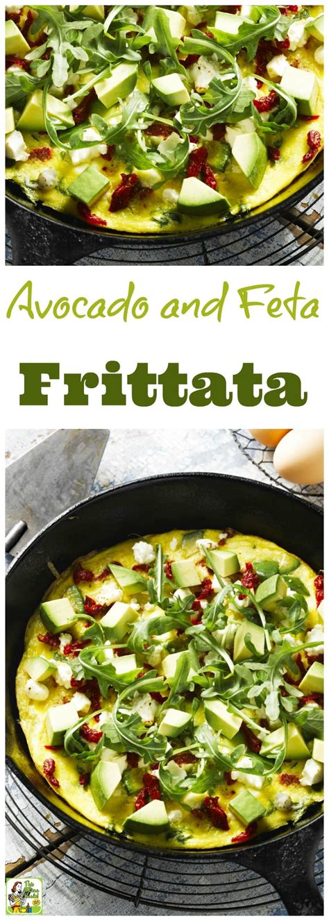 Avocado And Feta Frittata