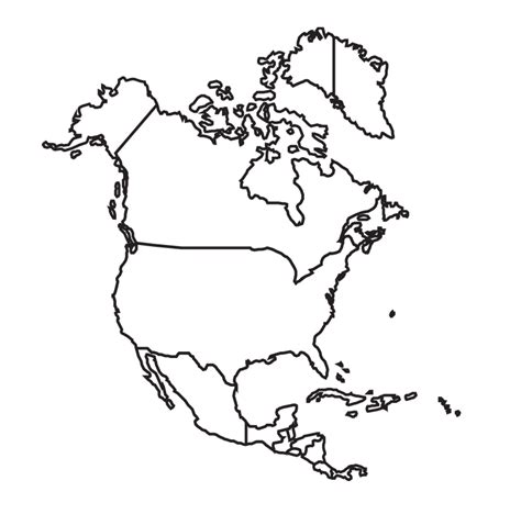 Al fin y al cabo sólo son 3 (canadá, eeuu y méxico). 【Mapa de América del Norte】🥇 | Mapas Norteamérica ...
