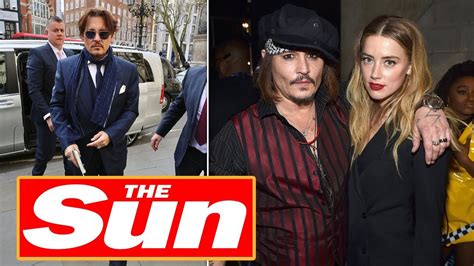 Johnny Depp Sues The Sun At Amber Heard Pre Trial For Branding Him A