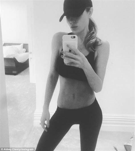 Abbey Clancy Flaunts Her Slender Figure In Sexy Instagram Post Daily