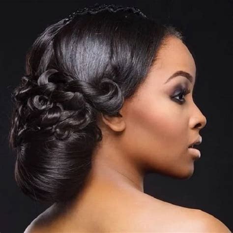 No heat styling required.packing gel hairstyles on the top of the head for medium and long hair. Best Packing Gel Hairstyles in Nigeria in 2020: Be Trendy ...