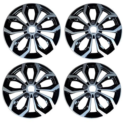 Plastic 14 Inch Wheel Cover Silver Black Dual Colour At Rs 480set In