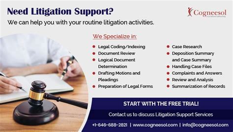 Litigation Support Services For Law Firms Litigation Support