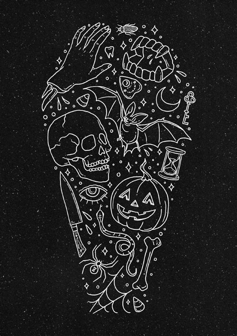 Halloween Horror Halloween Art Halloween Tattoo Flash Halloween