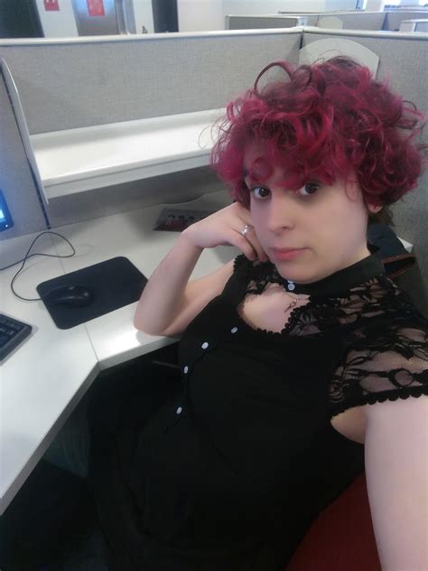just going to work as a transgirl goth r transadorable
