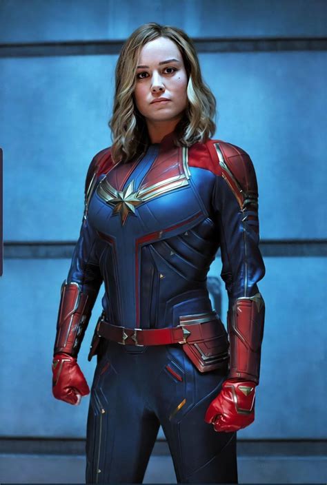 I Want Brie Larson In Her Full Captain Marvel Costume To Give My Cock A Nice Slow Strong Rub
