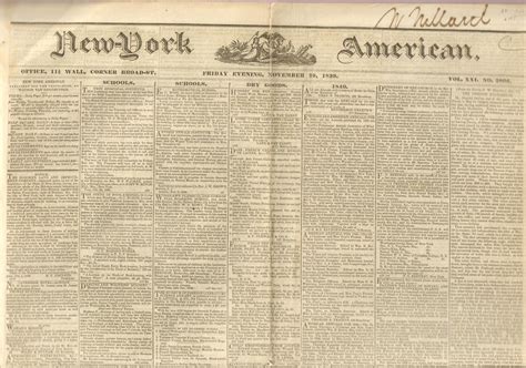 New-York American Newspaper, November 29, 1839 (Peoria Party Account
