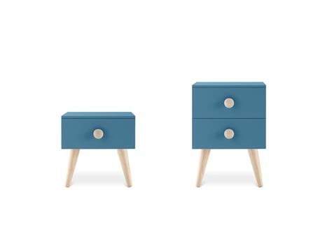 Woody Kids Bedside Table Woody Collection By Nidi